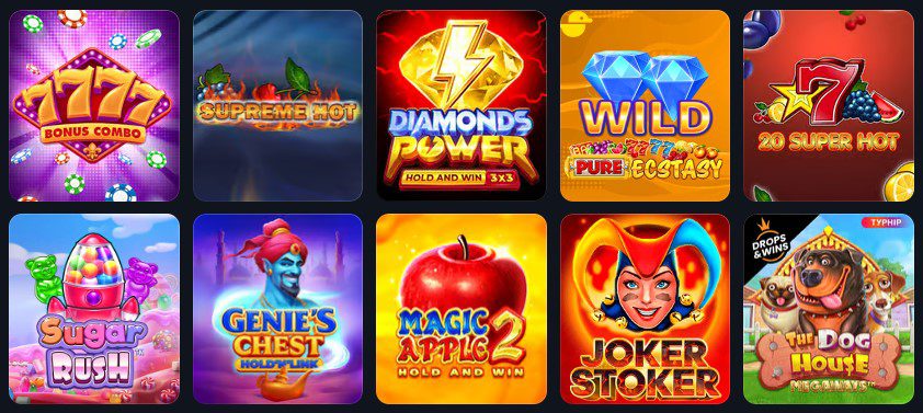 Класичні та відеослоти Betking